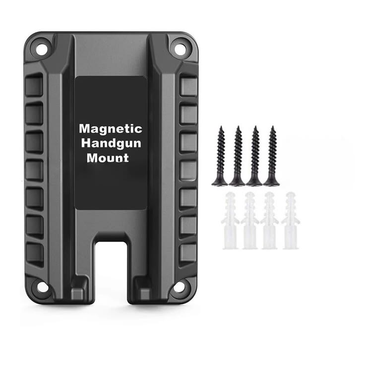 Magnetic Quick-Draw Handgun Mount | Secure Magnetic Carry System