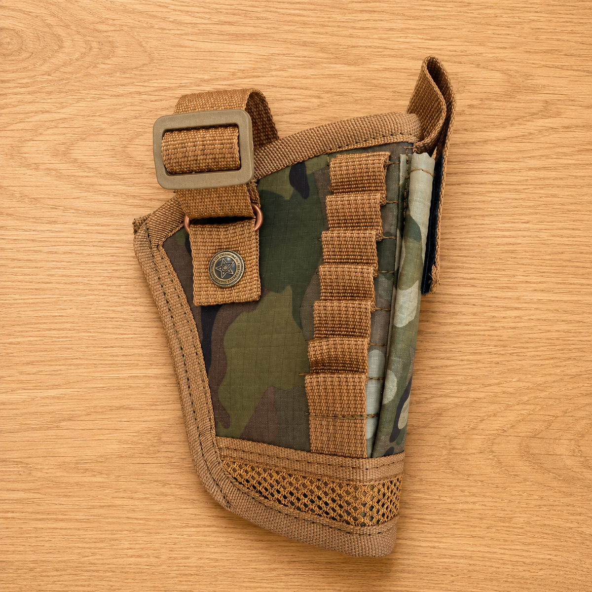 2-in-1 Premium Parachute Pistol Pouch Offer | Glock, 9mm, 30 bore | Free Cleaning Kit