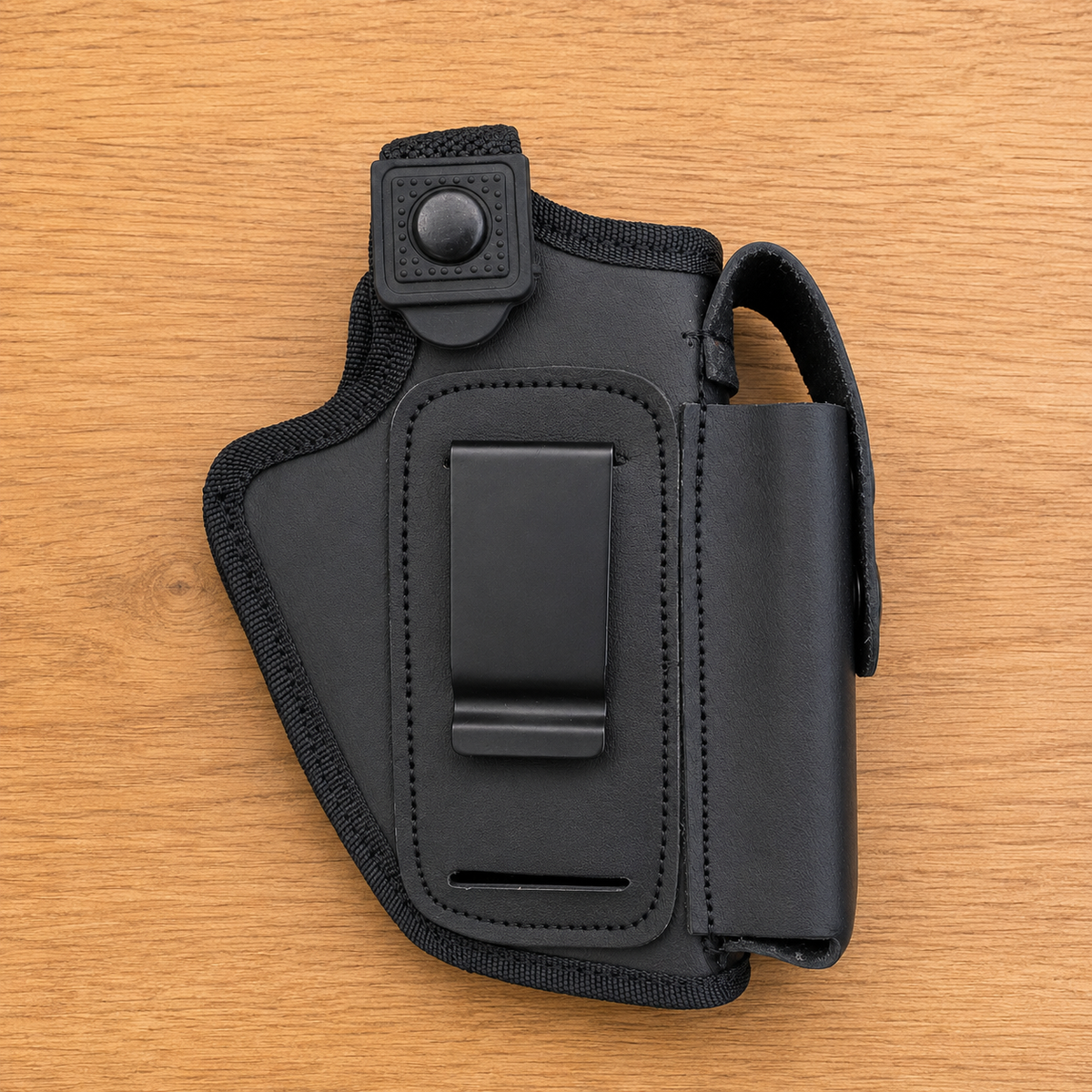 2-in-1 Premium Leather Clipper Holster Offer (IWB/OWB) | Glock, 9mm, 30 bore | Free Cleaning Kit