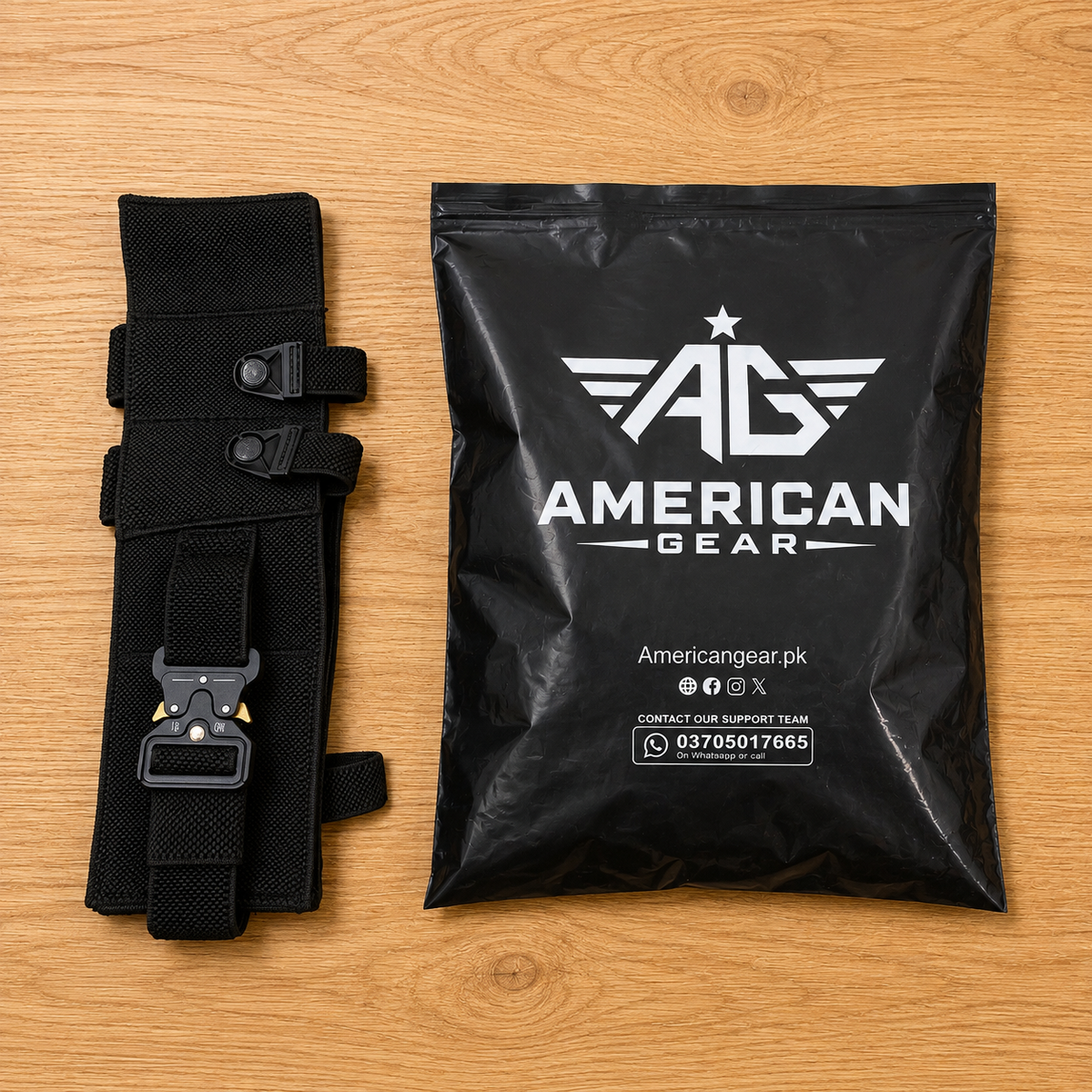 Premium Black Elastic Belly Band Holster | Free Cleaning Kit Offer