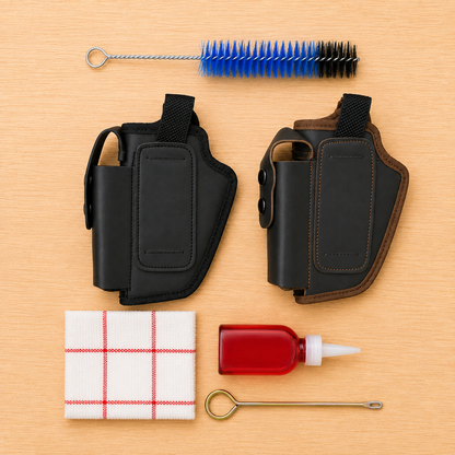 Exclusive 3-in-1 Combo | GC Bag + Leather Holster + FREE Cleaning Kit