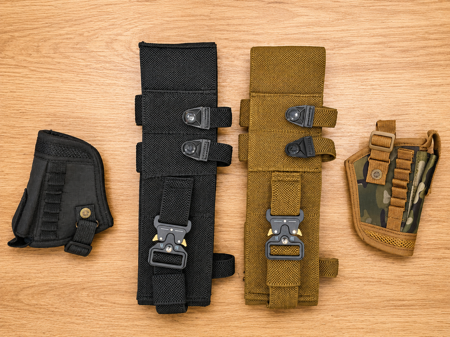 Premium Concealed Carry Set | Belly Belt + Pistol Pouch + FREE Gun Cleaning Kit