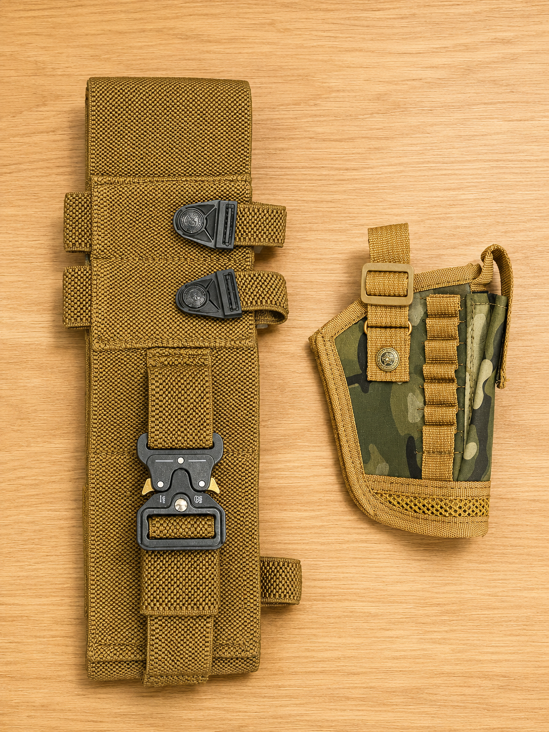 Premium Concealed Carry Set | Belly Belt + Pistol Pouch + FREE Gun Cleaning Kit