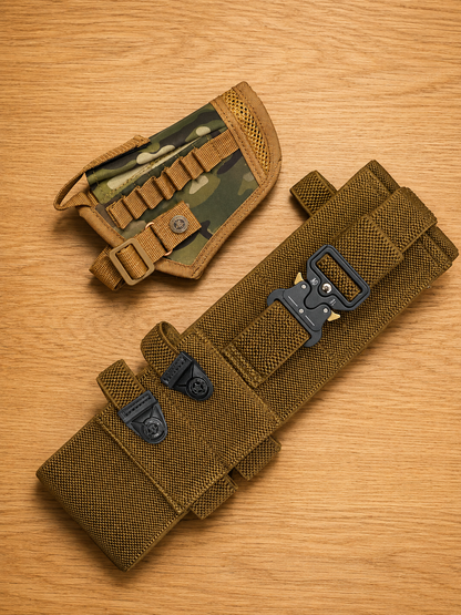 3-in-1 Concealed Carry Bundle | Belly Band Holster + Pistol Pouch + FREE Gun Cleaning Kit